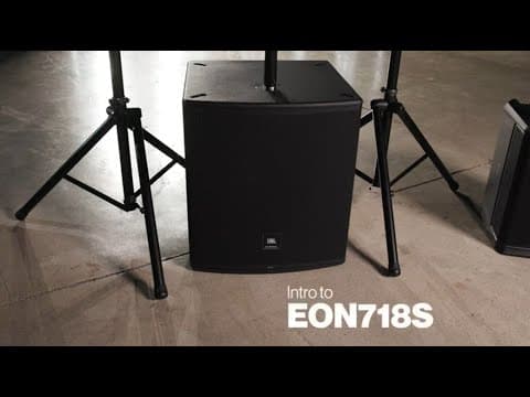 PA-system Stort – JBL EON715 med subwoofer — video 8