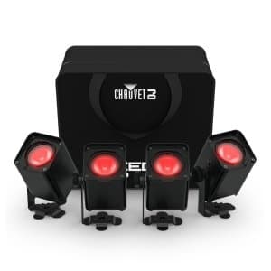 Uplighting 4-pack – Chauvet Freedom H1 IP
