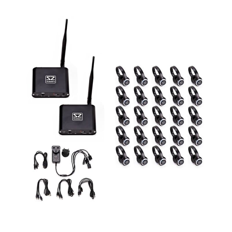Silent Disco-paket – 25 hörlurar — bild 1